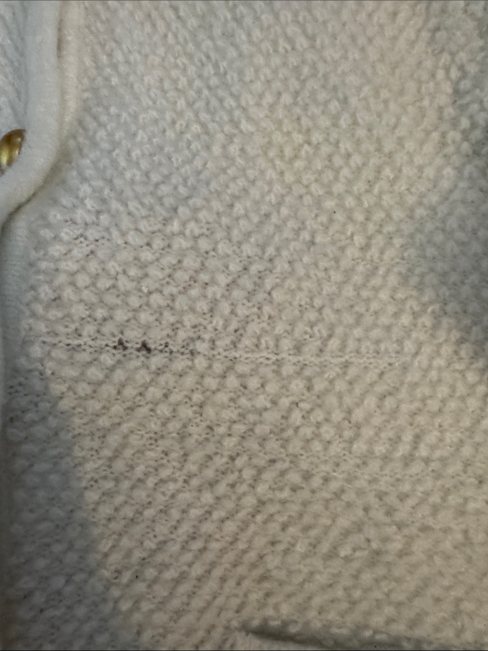Free Assembly Cream Textured Button-Front Sweater - Picture 6 of 7